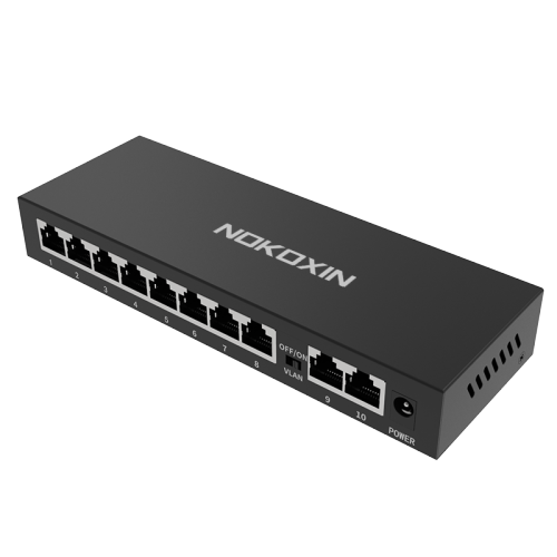 诺可信(Nokoxin) 10口全千兆交换机企业级交换机监控 诺可信(Nokoxin) 10口全千兆交换机企业级交换机监控
